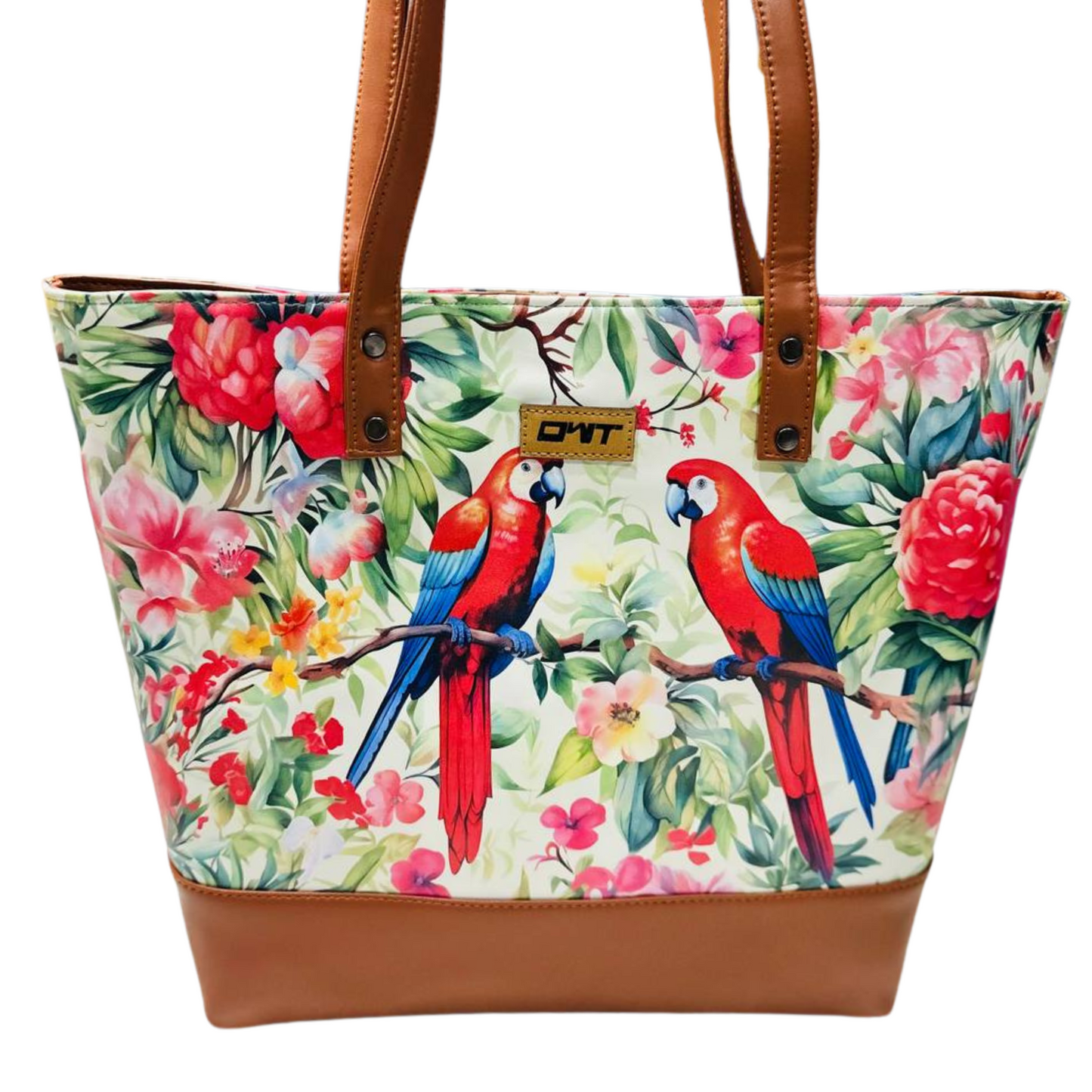 TOTE PARROT PRINT G1