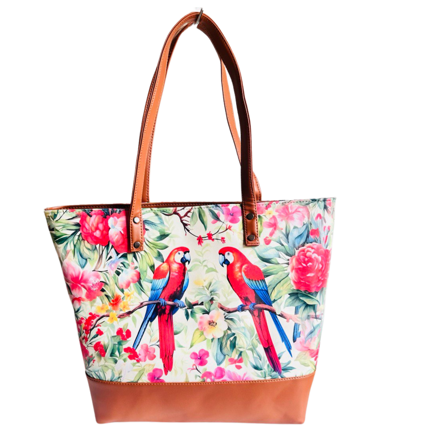 TOTE PARROT PRINT G1
