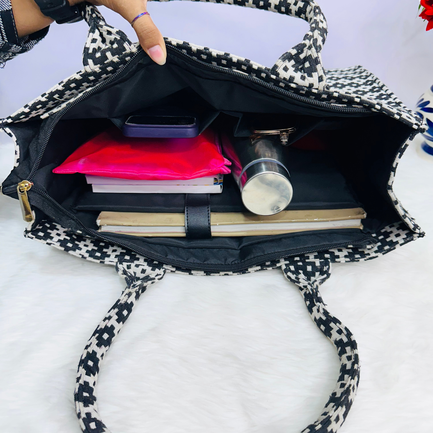 EMMY BOX TOTE BAGM - D3