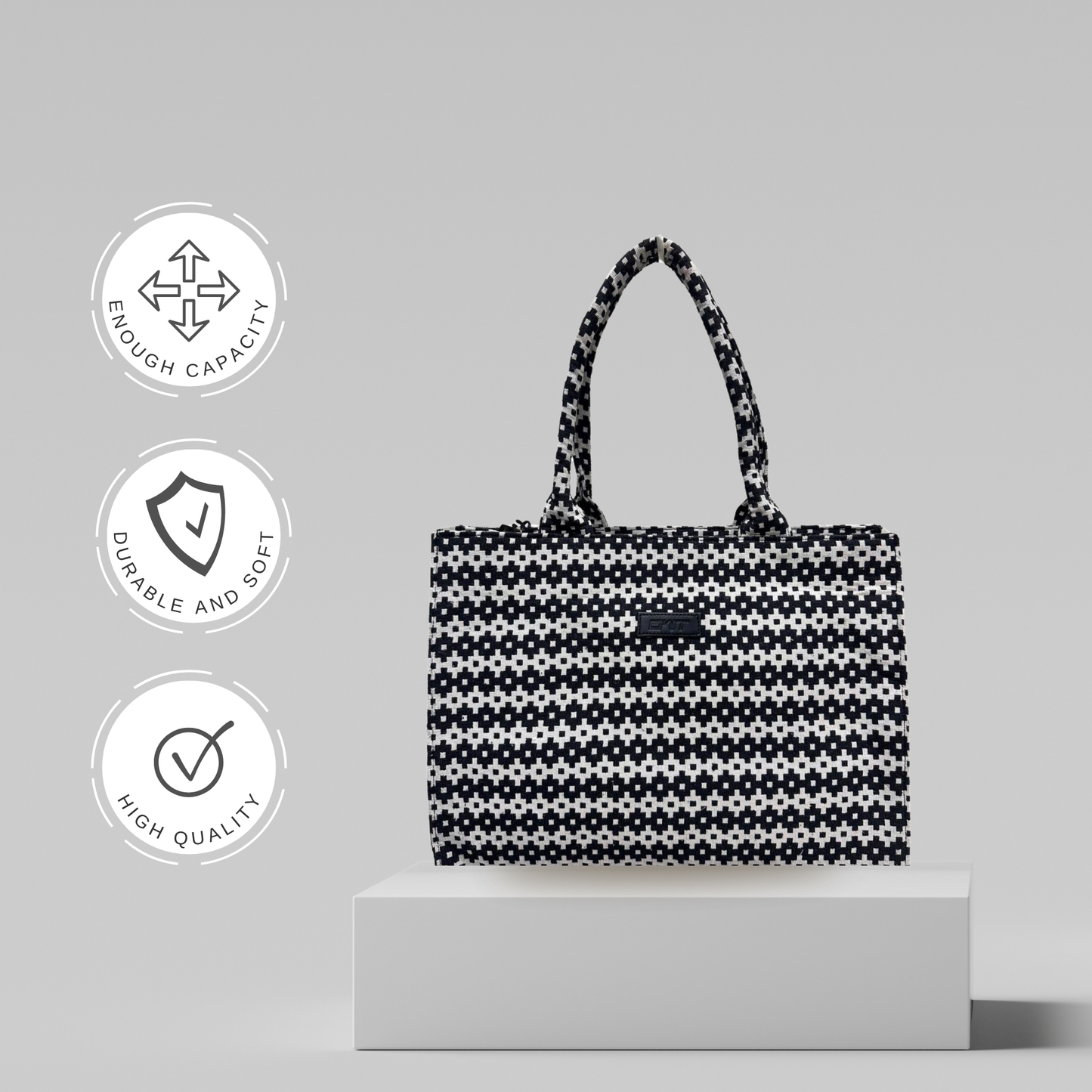 EMMY BOX TOTE BAGM - D2