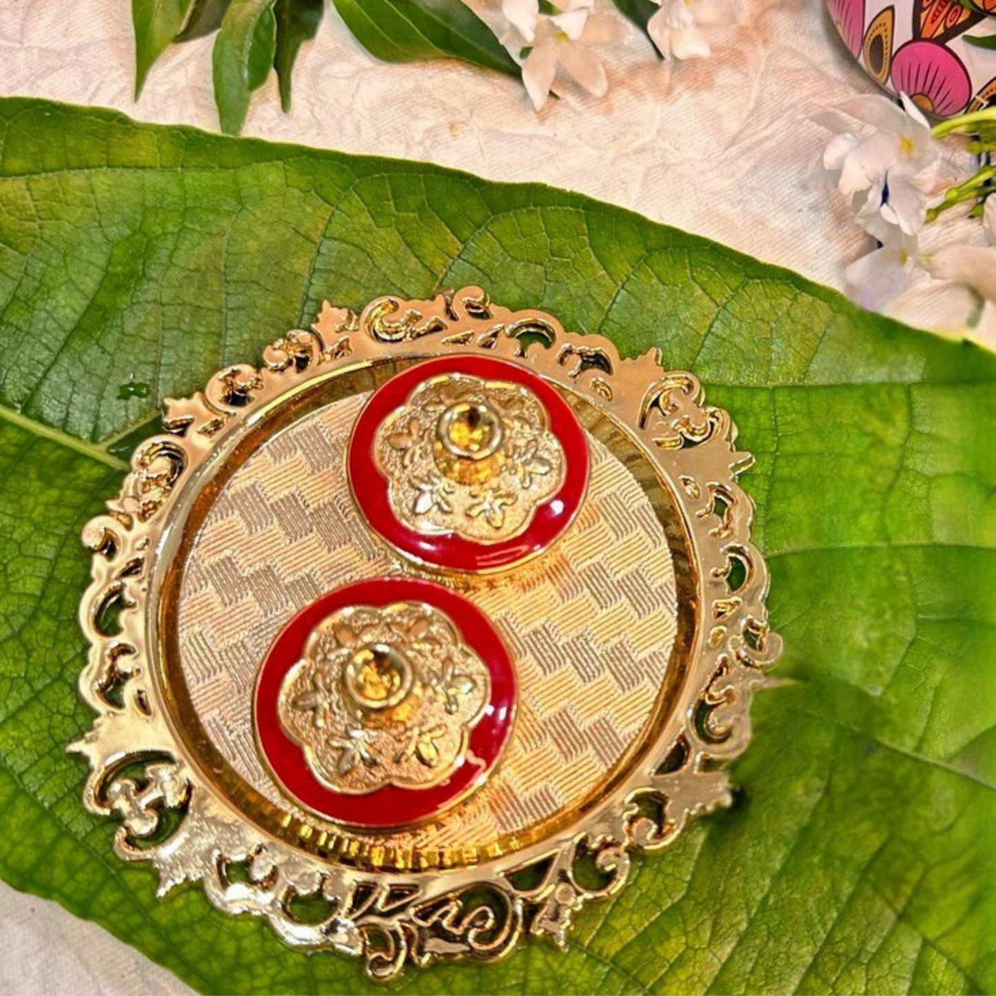 Designer Bhaiya Bhabhi Rakhi Set