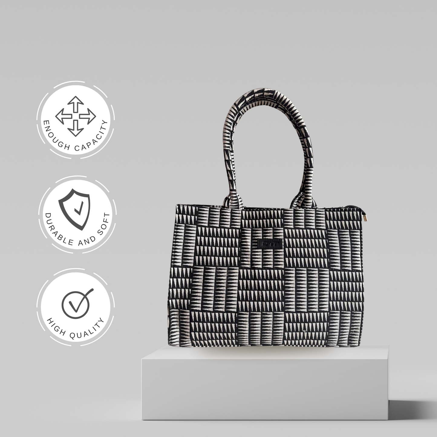 EMMY BOX TOTE BAGM - D4