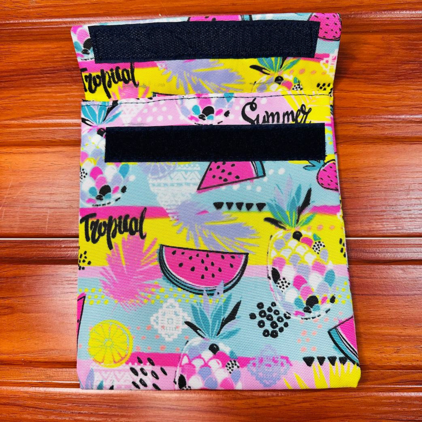 Sandwich Bag Fruit Print Pink - B2