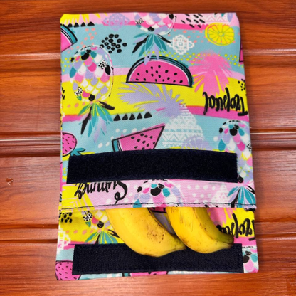 Sandwich Bag Fruit Print Pink - B2