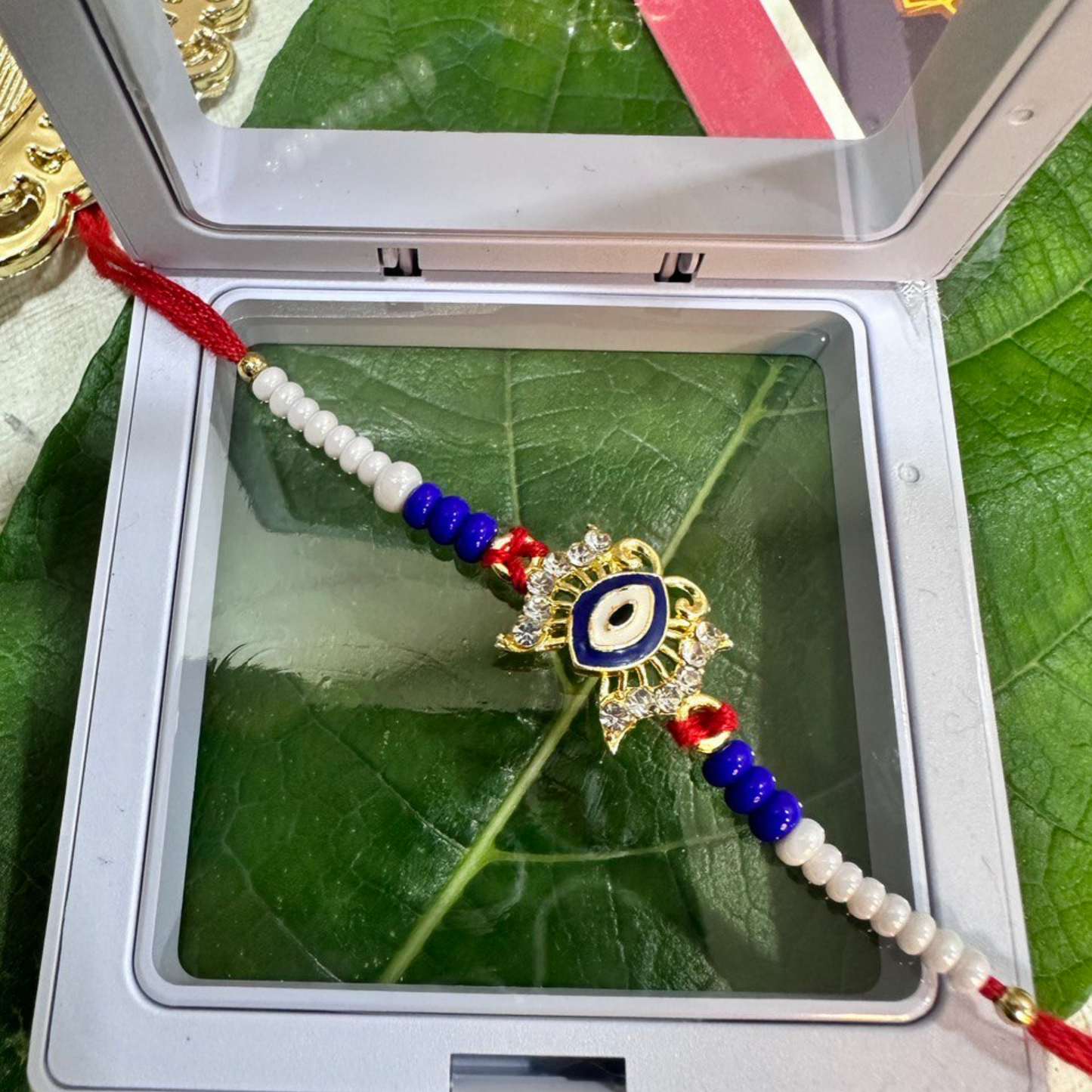 Evil Eye Butterfly Rakhi