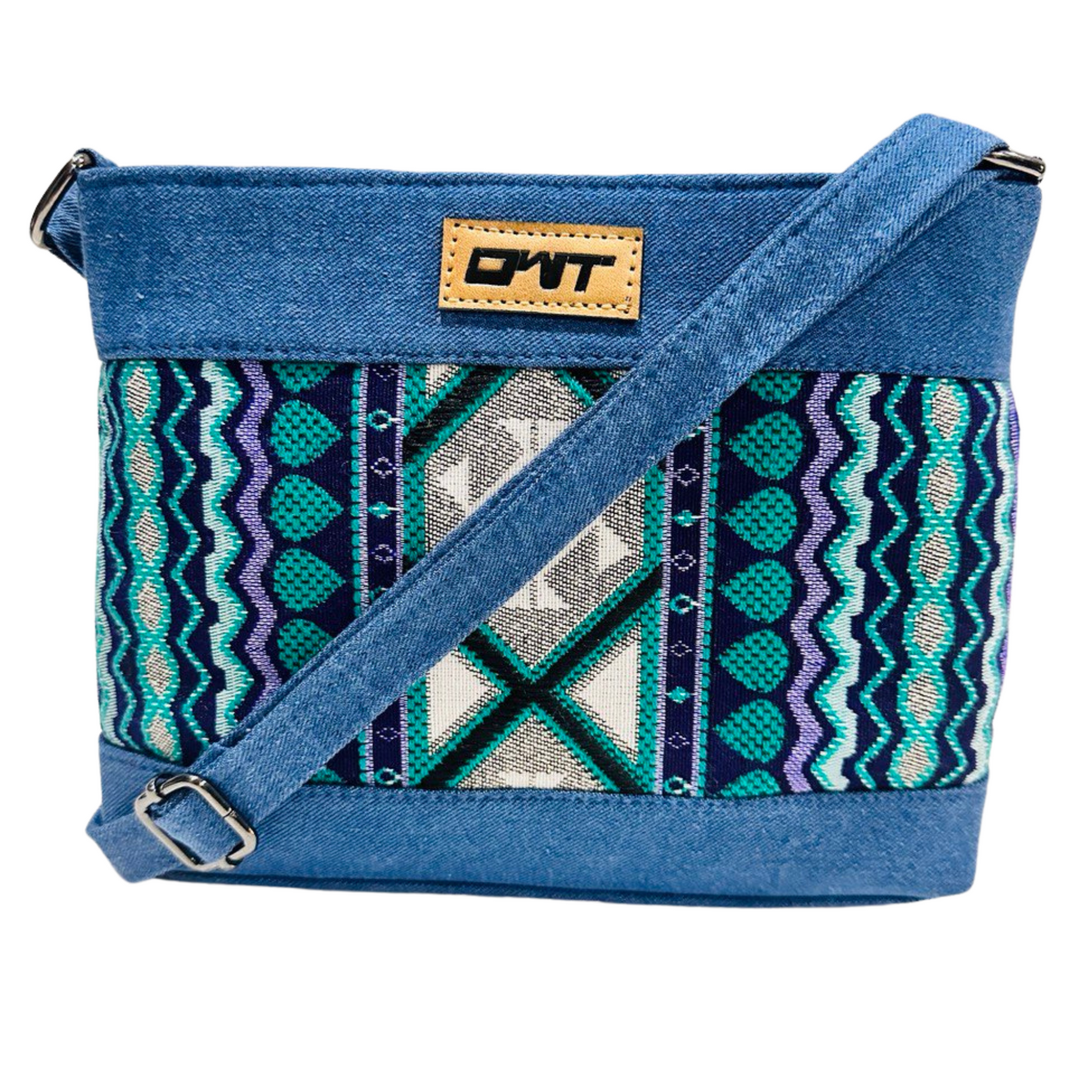 DURABLE BLUE DENIM SLING BAG - A10