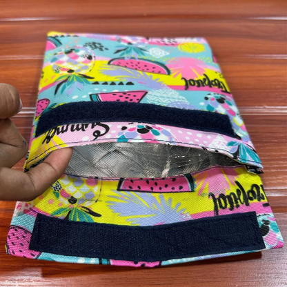 Sandwich Bag Fruit Print Pink - B2