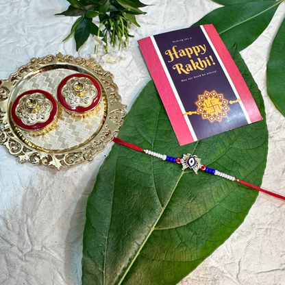 Evil Eye Butterfly Rakhi