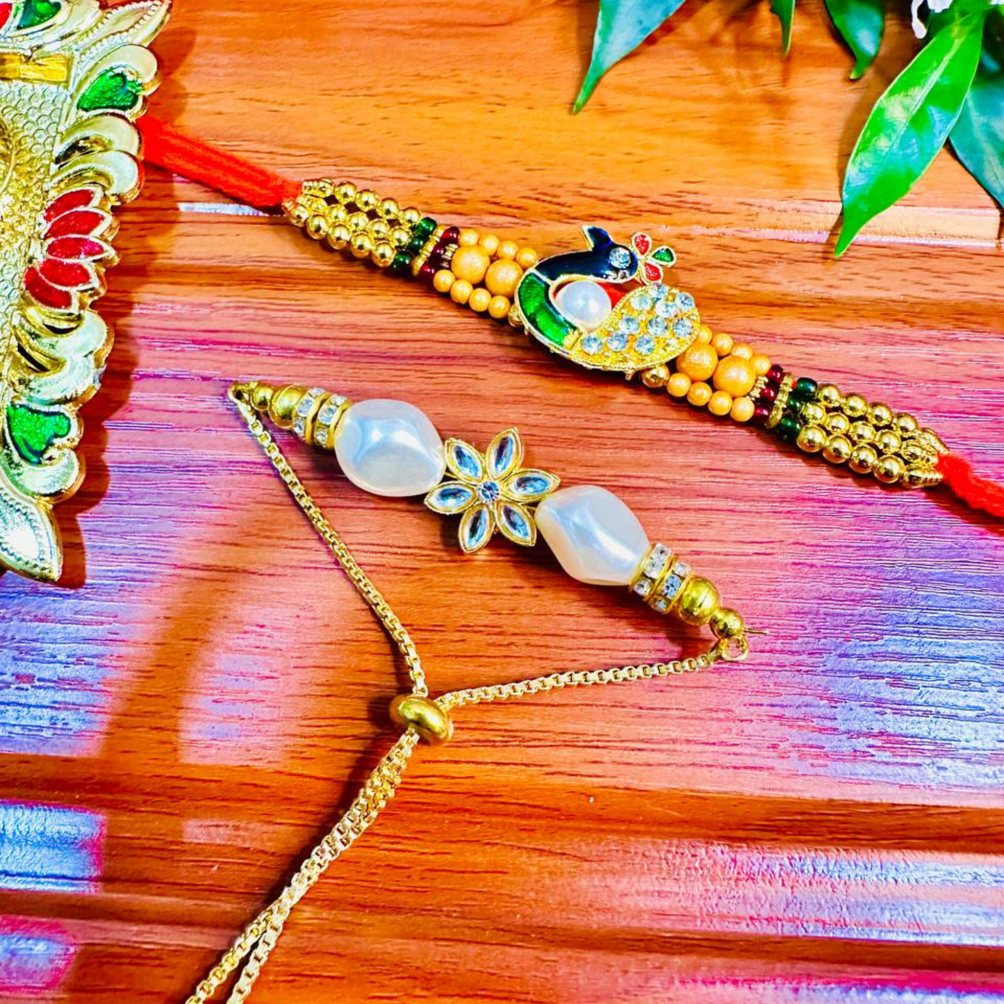 Designer Bhaiya Bhabhi Set