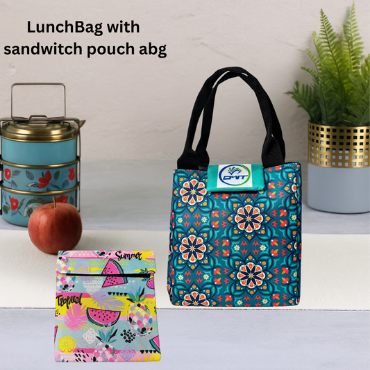 Lunch Bag And Sandwich Bag Combo - B6