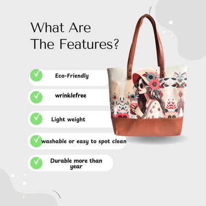 TOTE GIRL BROWN G3