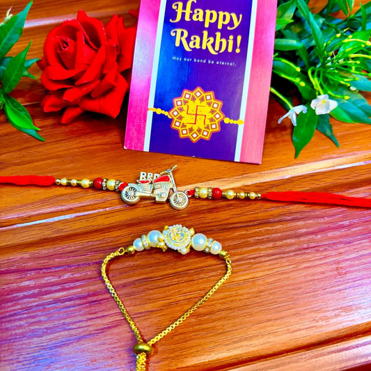 Evil Eye Bhaiya Bhabhi Rakhi Set
