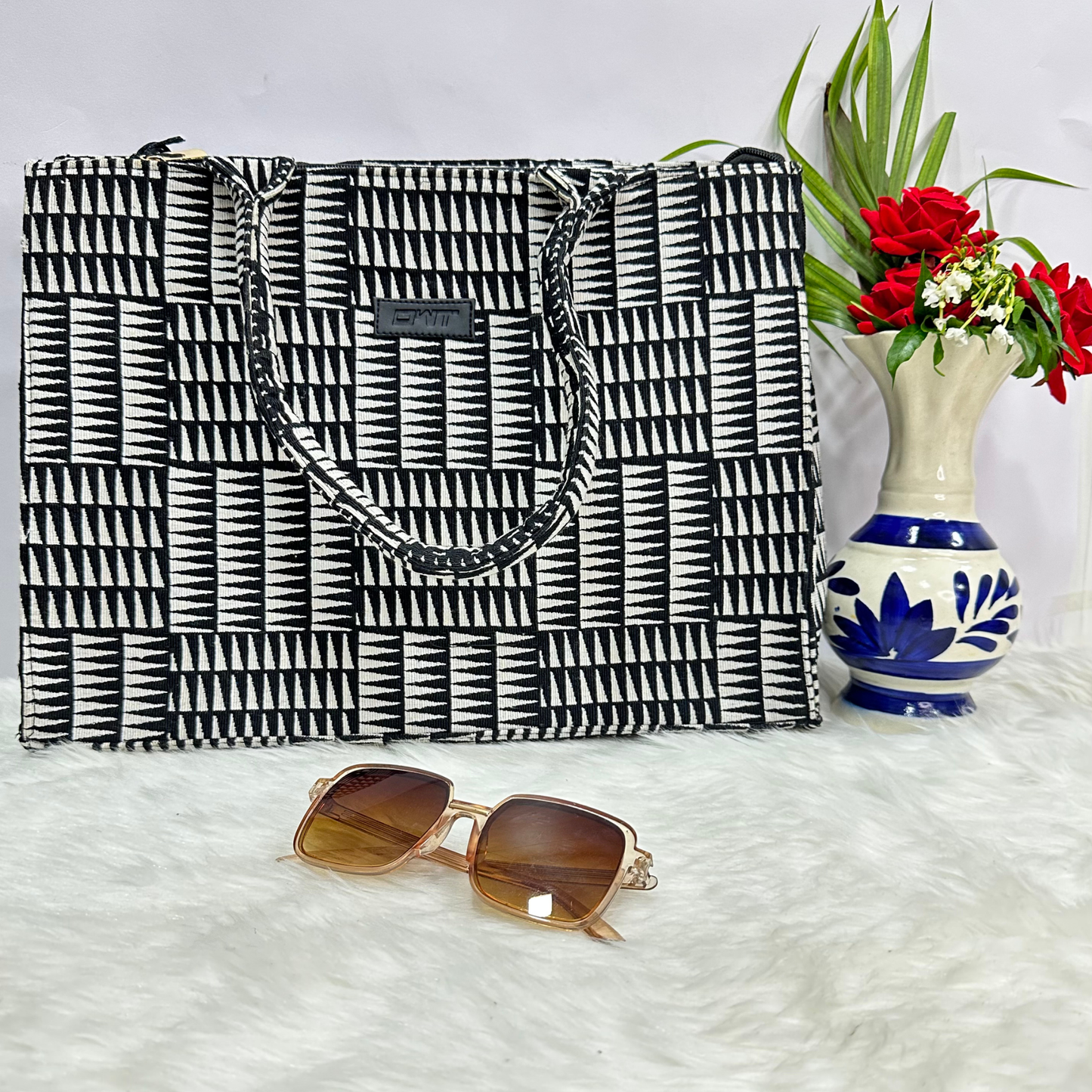 EMMY BOX TOTE BAGM - D4