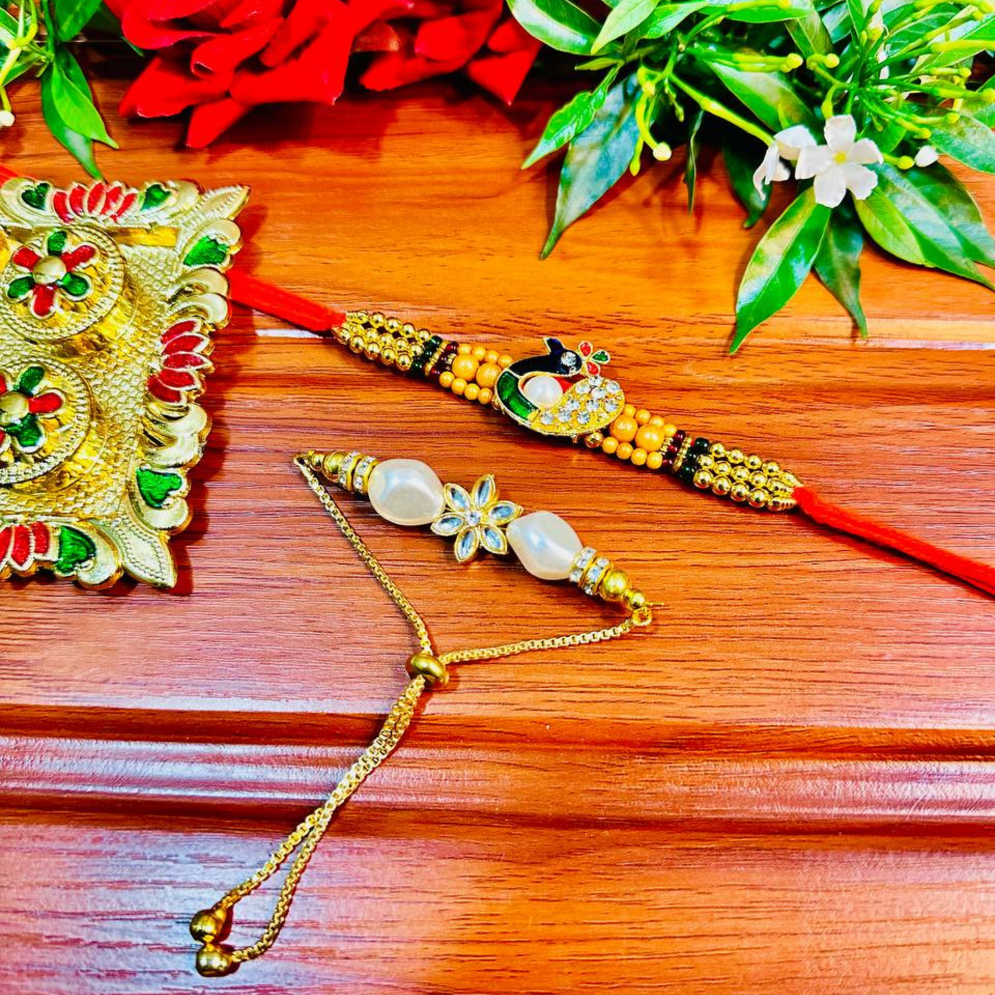 Designer Bhaiya Bhabhi Set