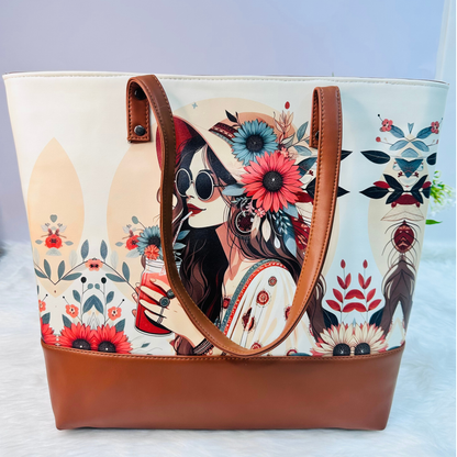 TOTE GIRL BROWN G3
