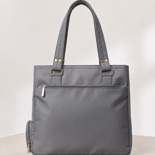 Waterproof Rainproof Tote/ shoulder bag greay colour