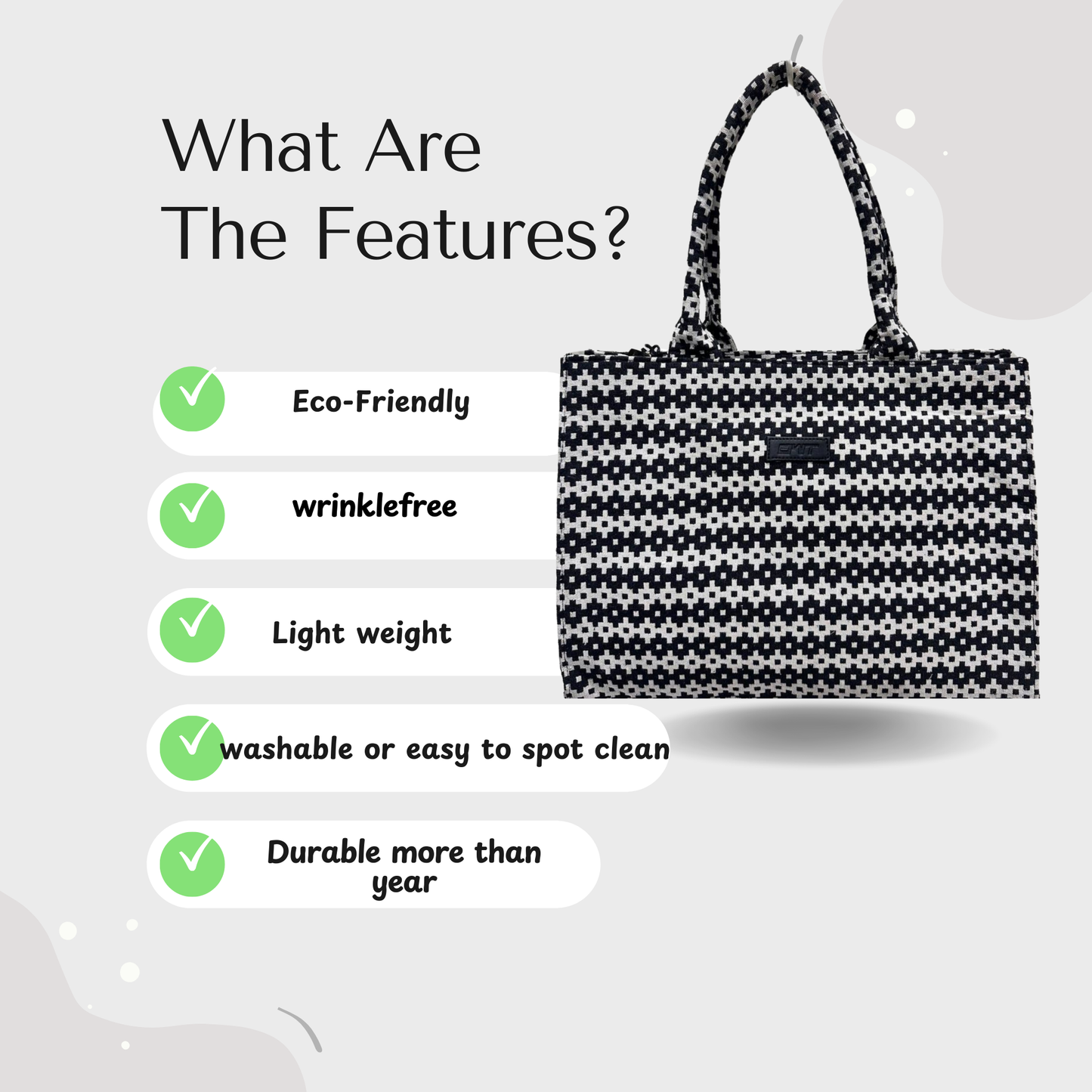 EMMY BOX TOTE BAGM - D2