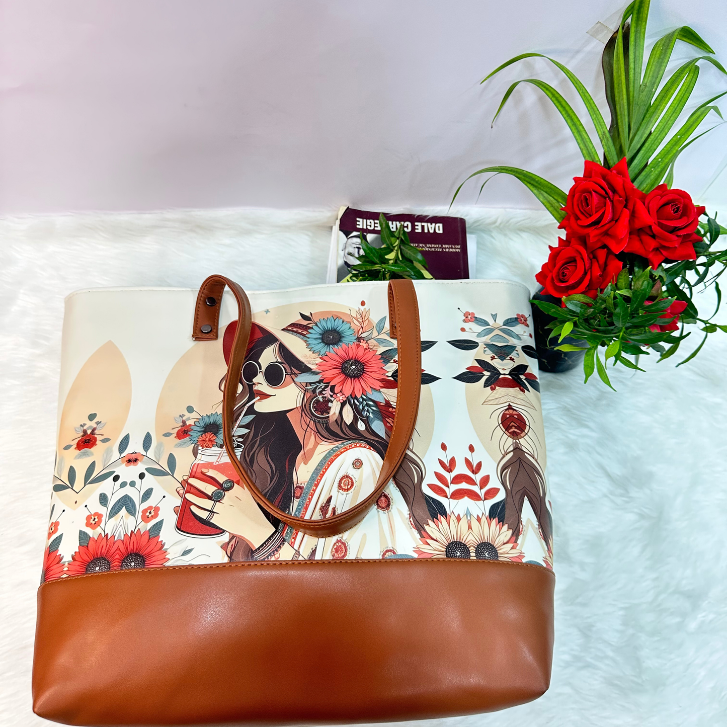 TOTE GIRL BROWN G3