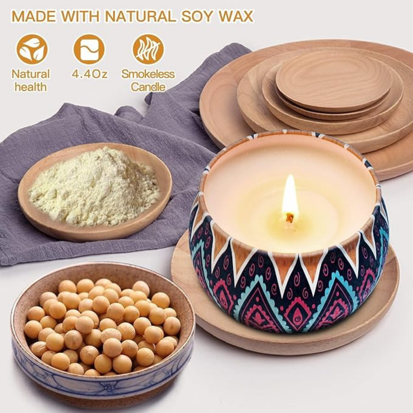 SCENTED CANDLES DIWALI GIFT SET OF 2