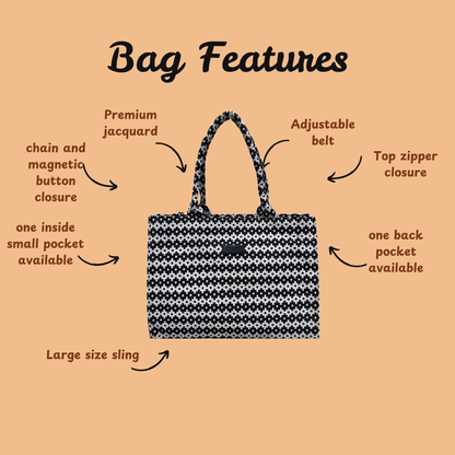 EMMY BOX TOTE BAGM - D2