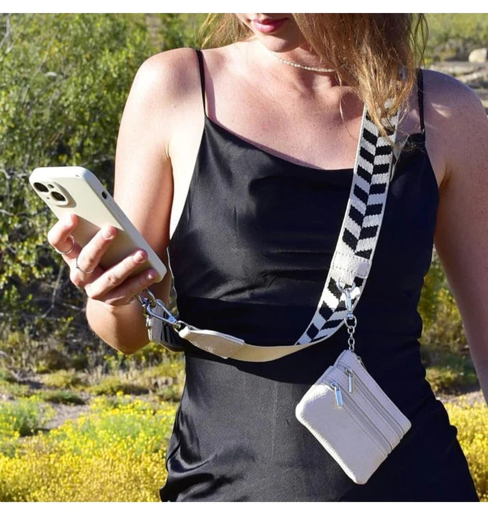 The " phone" Straps - Clipped Mobile Straps Diamond Black I2