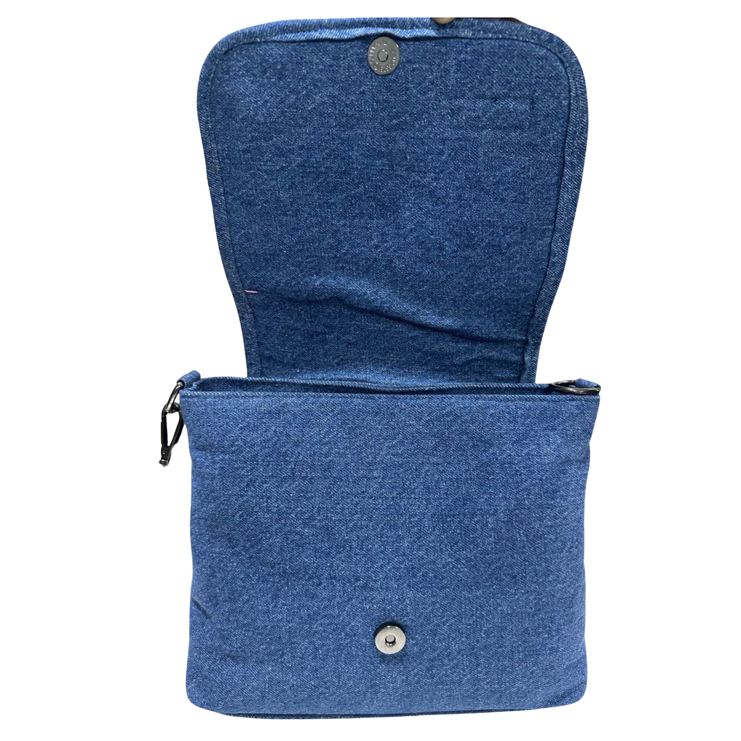 STYLISH BLUE DENIM CROSS BODY BAG-B1