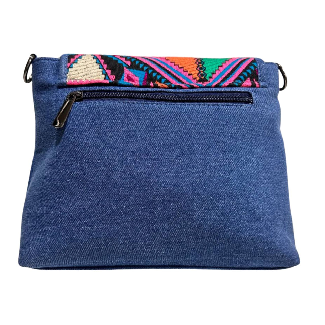 STYLISH BLUE DENIM CROSS BODY BAG-B3